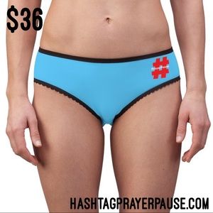 #PrayerPause Signature Baby Blue Women's Briefs
